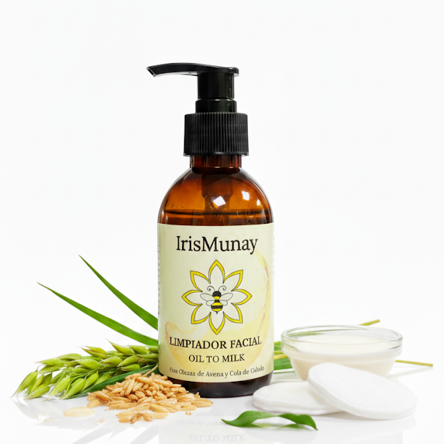 Desmaquillante &Amp; Limpiador Facial &Quot;Oil To Milk&Quot; Irismunay 1 Desmaquillante &Amp; Limpiador Facial &Quot;Oil To Milk&Quot; Irismunay
